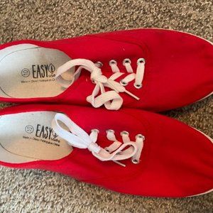 Red Sneakers - Size 10